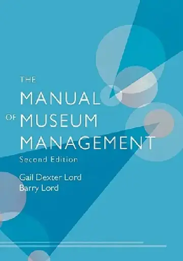 Cover of Manual of Museum Management