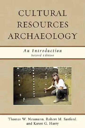 Cover of Cultural Resources Archaeology