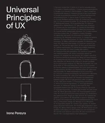 Cover of Universal Principles of UX