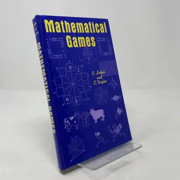 Cover of Mathematical games