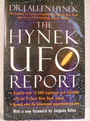 Cover of The Hynek UFO report