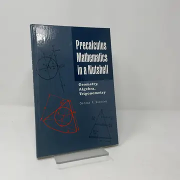 Cover of Precalculus mathematics in a nutshell