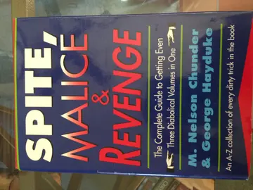 Cover of Spite, Malice and Revenge