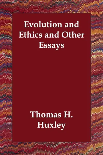 Cover of Evolution and Ethics and Other Essays