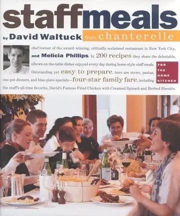 Cover of Staffmeals from Chanterelle