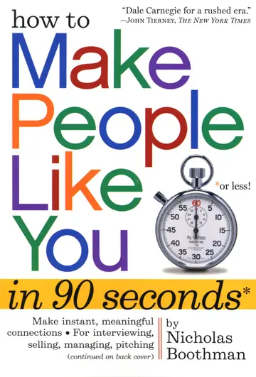Cover of How to Make People Like You in 90 Seconds or Less [Pb]
