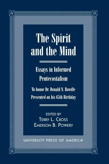 Cover of The Spirit and the Mind