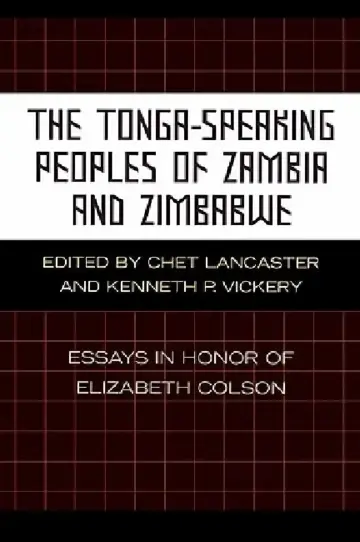 Cover of The Tonga-Speaking Peoples of Zambia and Zimbabwe