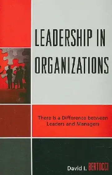 Cover of Leadership in Organizations