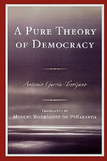 Cover of Pure Theory of Democracy