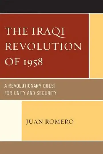 Cover of Iraqi Revolution of 1958