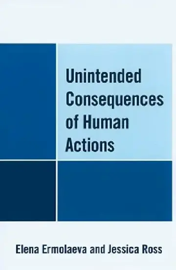 Cover of Unintended Consequences of Human Actions
