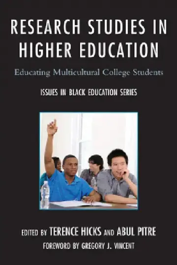 Cover of Research Studies in Higher Education