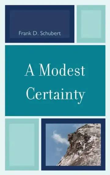 Cover of Modest Certainty