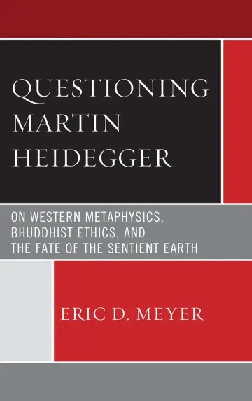 Cover of Questioning Martin Heidegger