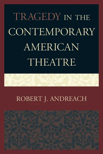 Cover of Tragedy in the Contemporary American Theatre