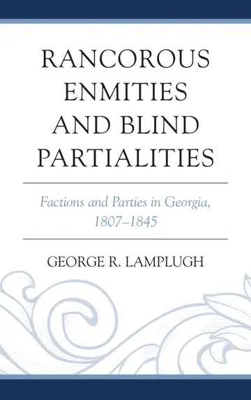 Cover of Rancorous Enmities and Blind Partialities