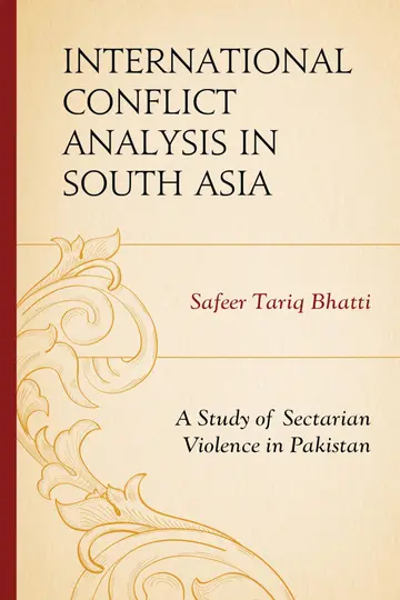 Cover of International Conflict Analysis in South Asia