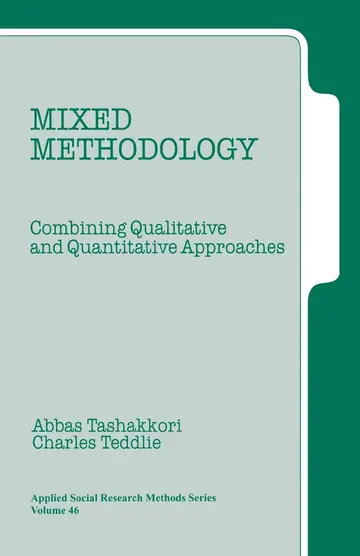 Cover of Mixed Methodology
