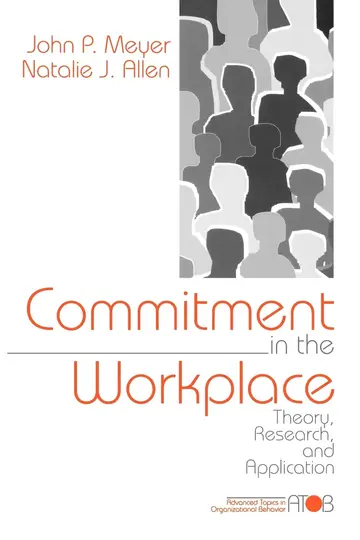 Cover of Commitment in the Workplace