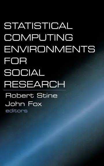 Cover of Statistical Computing Environments for Social Research