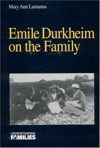 Cover of Emile Durkheim on the Family