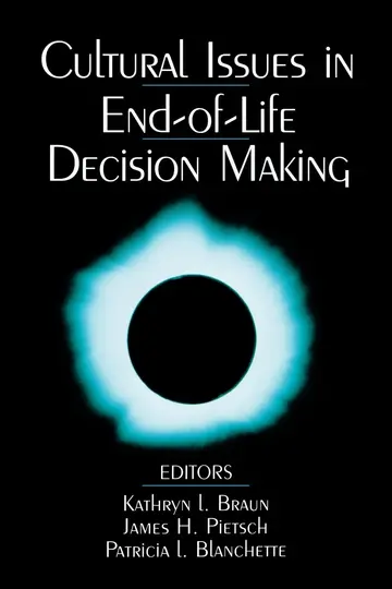 Cover of Cultural Issues in End-of-Life Decision Making