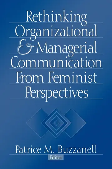 Cover of Rethinking Organizational and Managerial Communication from Feminist Perspectives