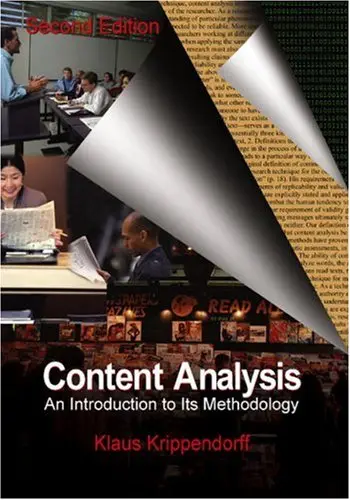 Cover of Content Analysis