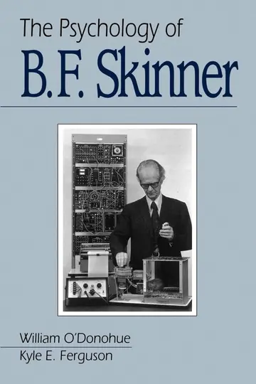 Cover of The Psychology of B F Skinner