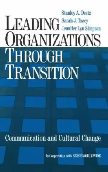 Cover of Leading Organizations through Transition