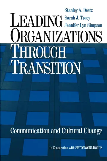 Cover of Leading Organizations through Transition