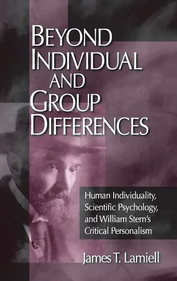 Cover of Beyond Individual and Group Differences