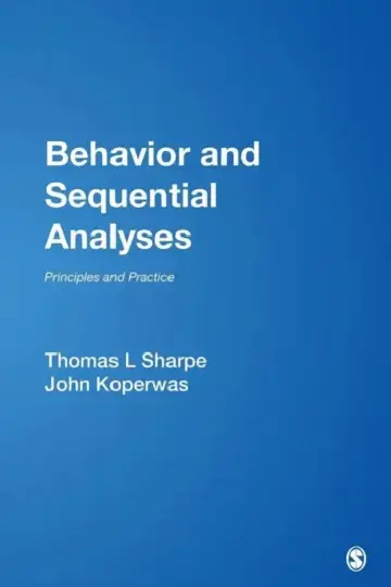 Cover of Behavior and Sequential Analyses