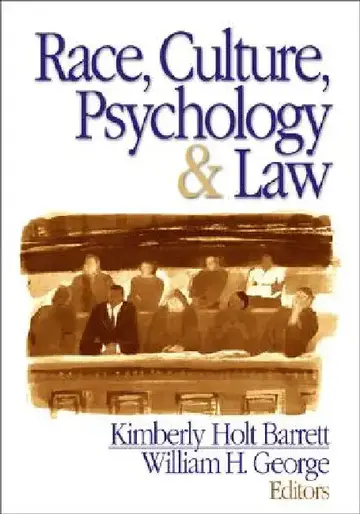 Cover of Race, Culture, Psychology, & Law