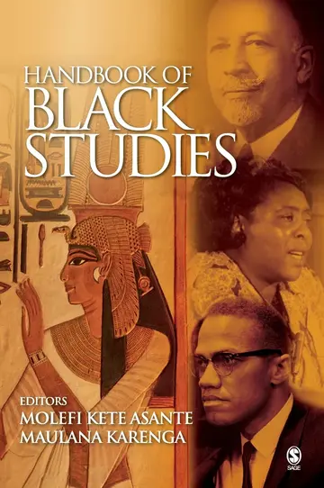 Cover of Handbook of Black Studies
