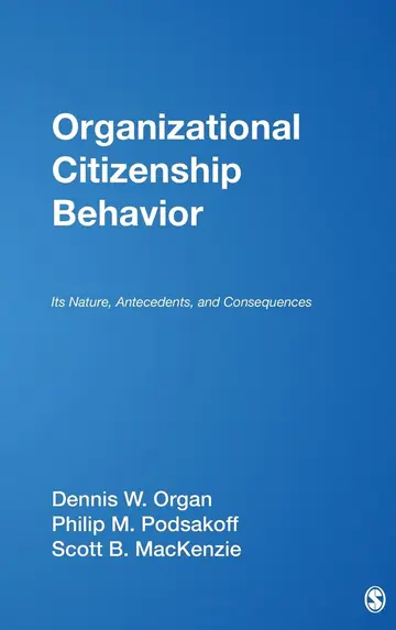 Cover of Organizational Citizenship Behavior