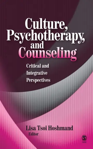 Cover of Culture, Psychotherapy, and Counseling