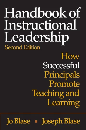 Cover of Handbook of Instructional Leadership
