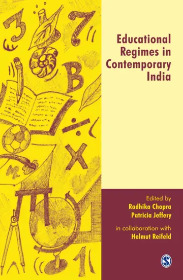 Cover of Educational Regimes in Contemporary India