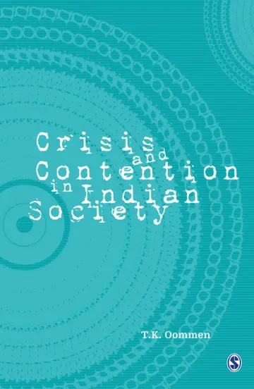 Cover of Crisis and Contention in Indian Society