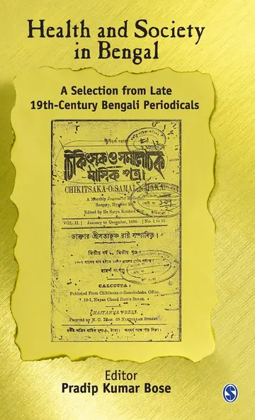 Cover of Health and Society in Bengal