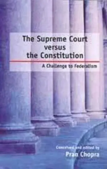 Cover of The Supreme Court Versus the Constitution