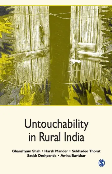 Cover of Untouchability in Rural India