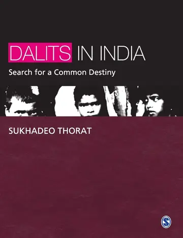 Cover of Dalits in India