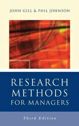 Cover of Research Methods for Managers
