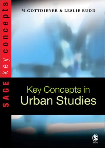 Cover of Key Concepts in Urban Studies