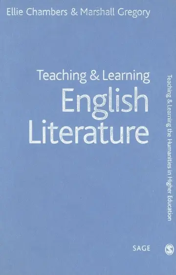 Cover of Teaching and Learning English Literature