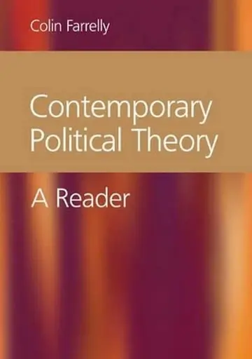 Cover of Contemporary Political Theory