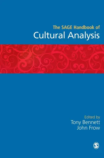 Cover of The Sage Handbook of Cultural Analysis